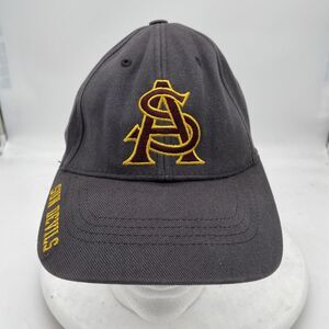 Arizona State University Sun Devils ASU Captivating Headwear Adjustable Hat Gray